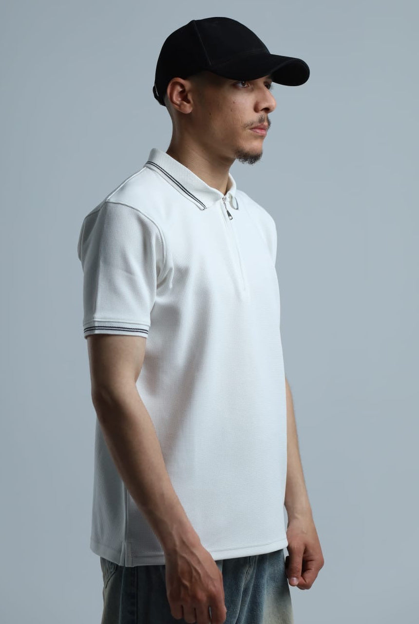 Half Zip Polo T-Shirt – Premium Everyday Essential