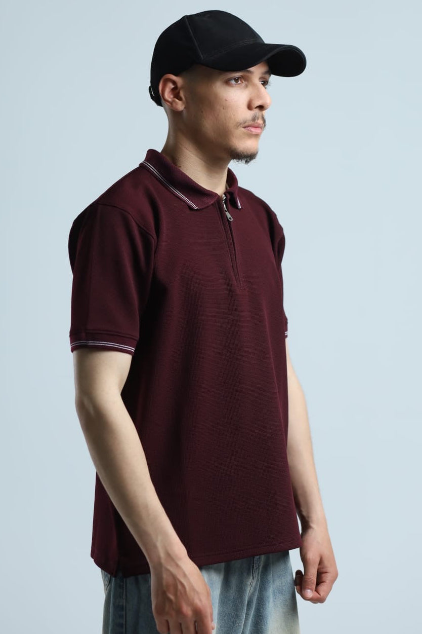 Half Zip Polo T-Shirt – Premium Everyday Essential